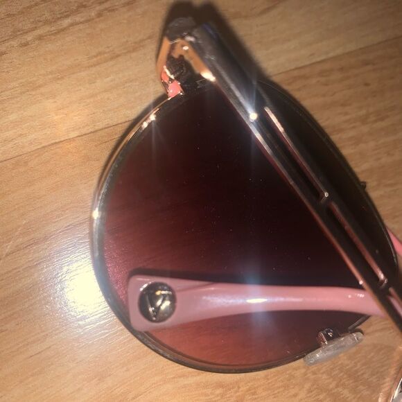 Coral Pink and Gold Vince Camuto Sunglasses Coral Pink and Gold Vince Camuto Sun - Picture 5 of 7
